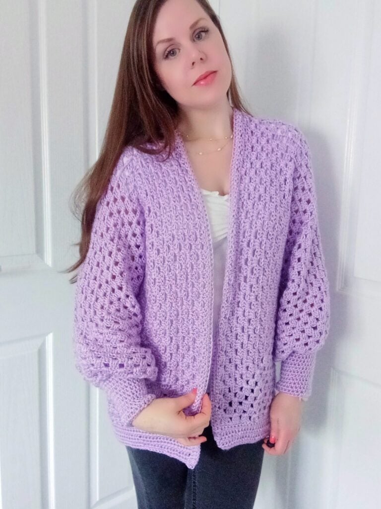 17+ Free Hexagon Cardigan Crochet Patterns for Beginners - Sarah Maker