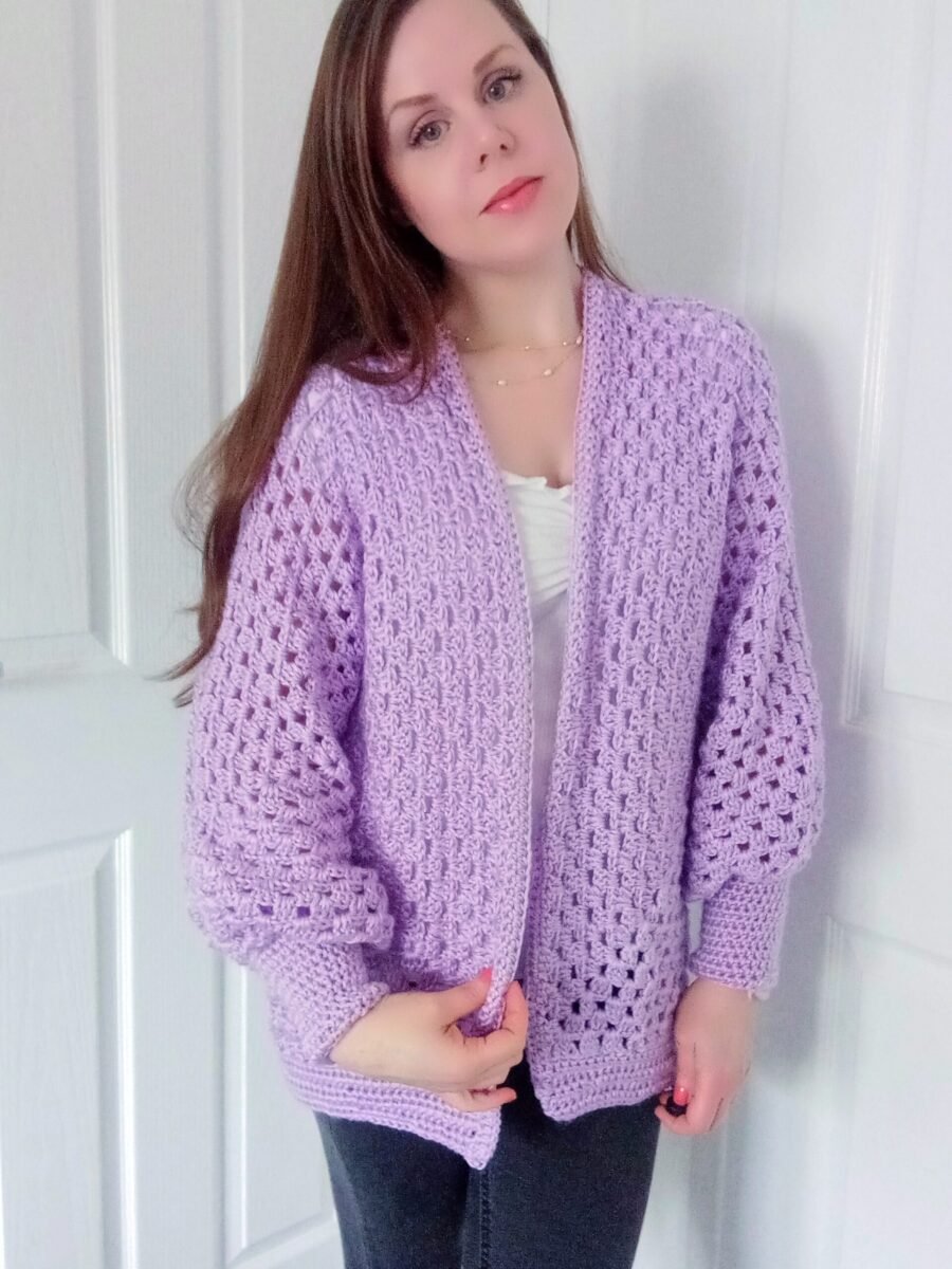 17+ Free Hexagon Cardigan Crochet Patterns for Beginners Sarah Maker