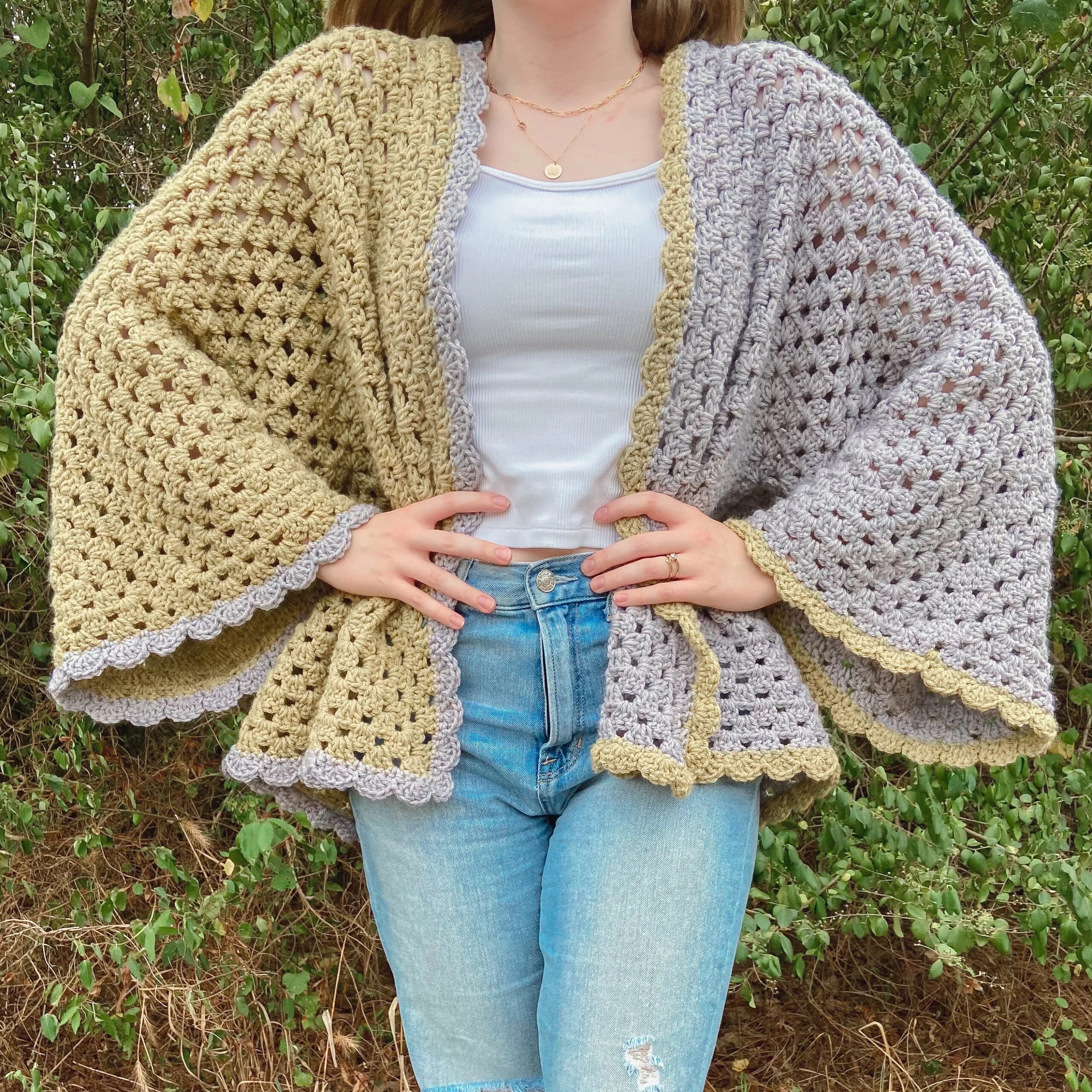 17 Free Hexagon Cardigan Crochet Patterns For Beginners Sarah Maker 17 Free Hexagon Cardigan Crochet Patterns For Beginners Sarah Maker