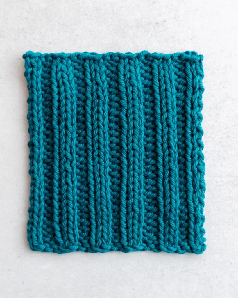 Rib Stitch in Knitting - 2 Easy Patterns