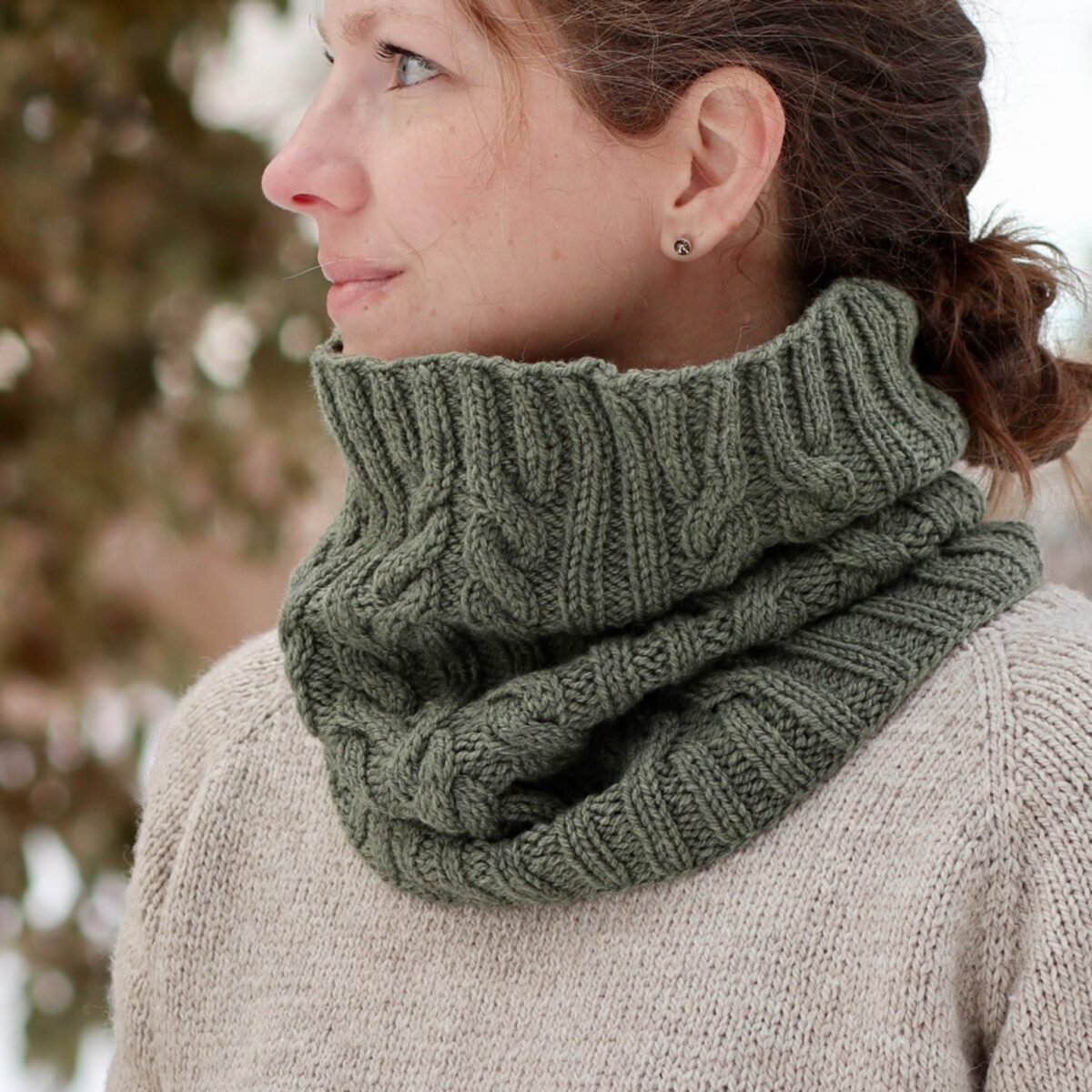 25+ Free Knitted Cowl Patterns for Beginners Sarah Maker