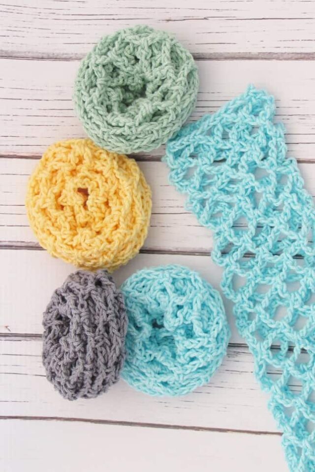 25+ Free Crochet Scrubbie Patterns - Sarah Maker