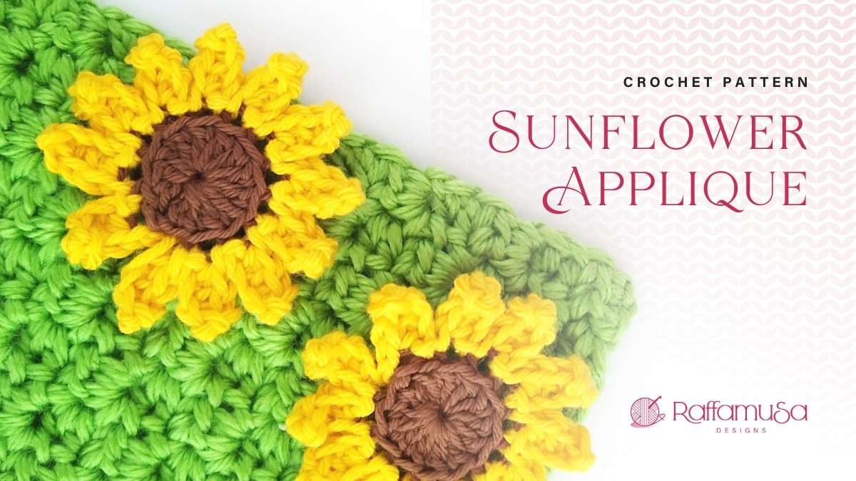 35+ Free Crochet Applique Patterns for Beginners - Sarah Maker